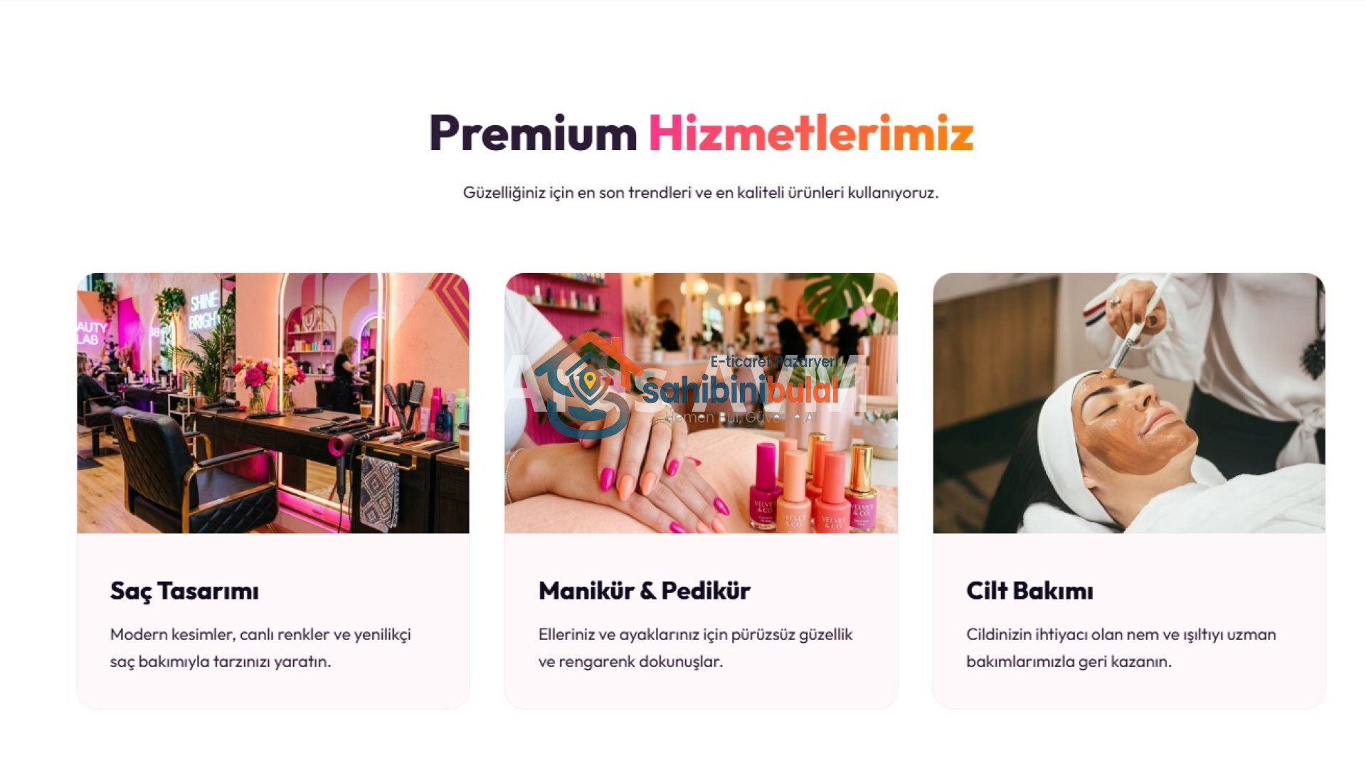 Hazır Güzellik Salonu Scripti | Online Randevu & Yönetim Paneli